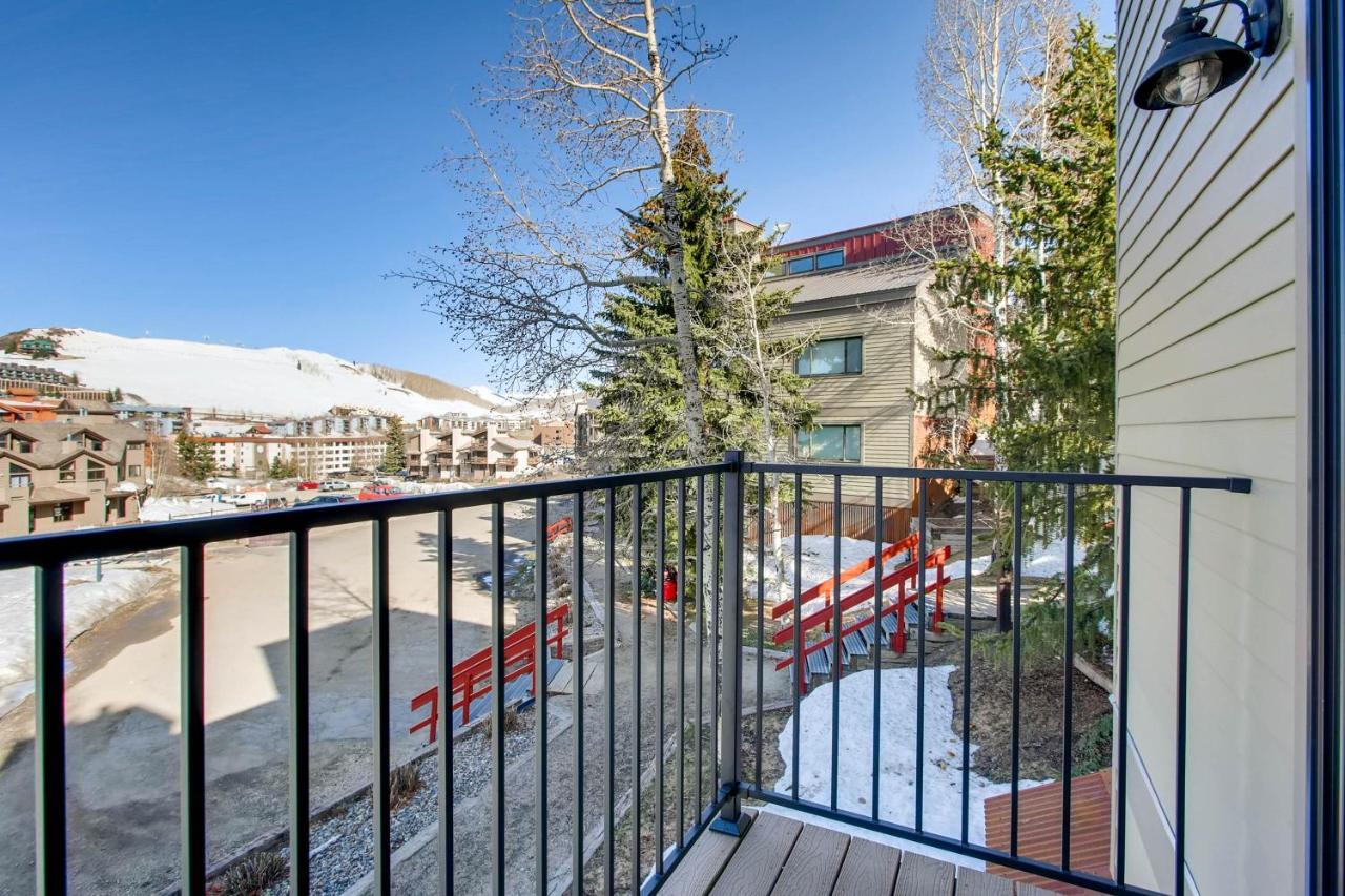 קרסטד באט Ski-In Ski-Out Studio Private Balcony & Fireplace Condo מראה חיצוני תמונה